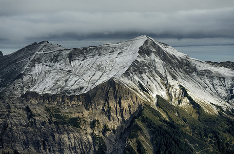 瑞士 Axalp 的美丽山景