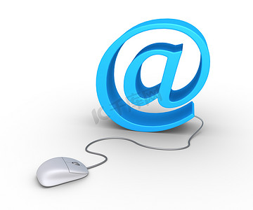 计算机鼠标和电子邮件