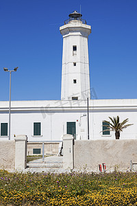 卡塔尔城市摄影照片_圣卡塔尔多的灯塔