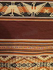 南美印第安梭织面料
