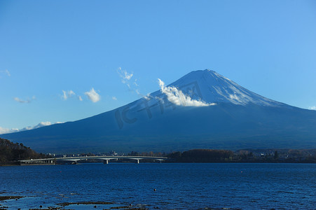 富士山和河口湖