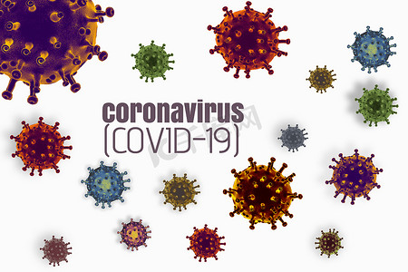 预防传染性疾病摄影照片_COVID-19冠状病毒预防和检疫概念海报