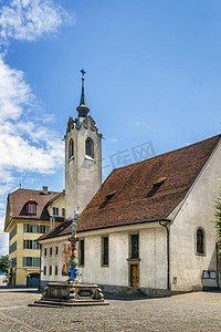 天恩摄影照片_瑞士卢塞恩的圣彼得教堂