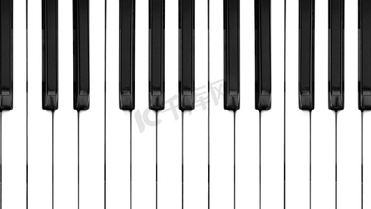 键盘黑色摄影照片_音乐键盘