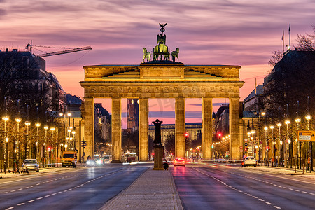 柏林著名的勃兰登堡门