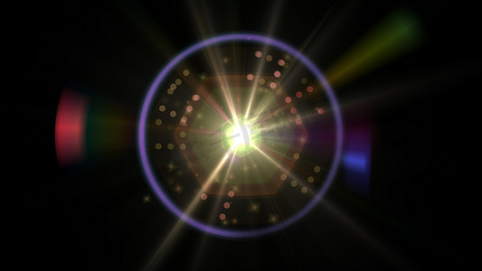 魔法球粒子空间光