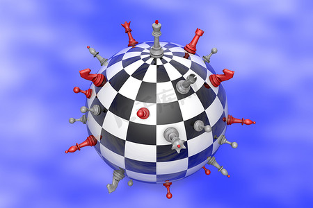 国际象棋星球（政治平衡）。