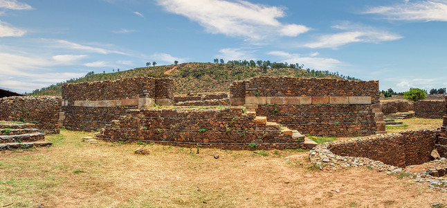 埃塞俄比亚阿克苏姆文明遗址。