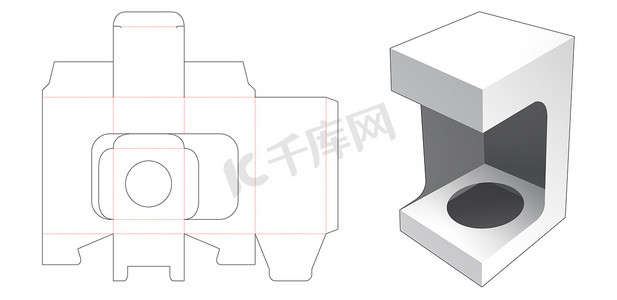 包装盒模切模板