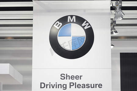 泰国曼谷-4 月 4 日：BMW 标志在 2015 年 4 月 4 日在 36t