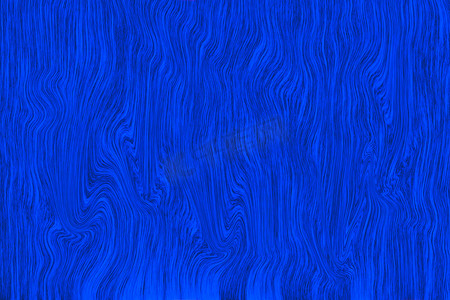 抽象的蓝色和黑色线条相同的木材纹理表面艺术室内