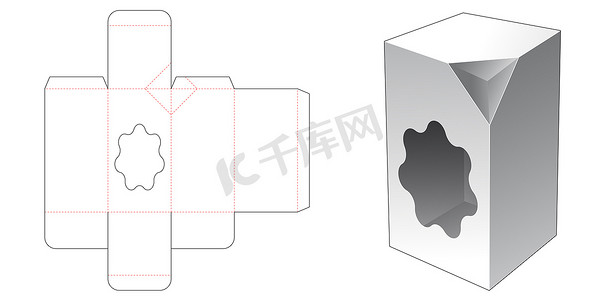 包装盒模切模板