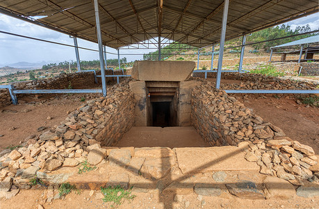 埃塞俄比亚阿克苏姆 Caleb 和 Gebre Meskel 国王墓