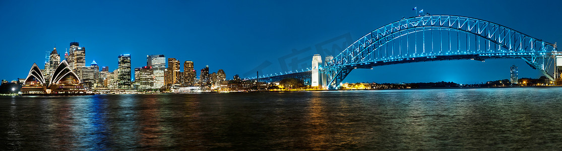 悉尼大桥摄影照片_悉尼
