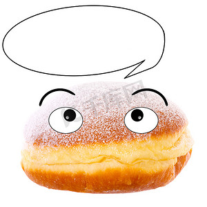 可爱的 Krapfen 与讲话泡泡