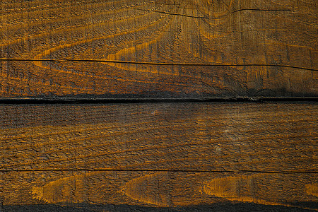 旧表的深色木材纹理。