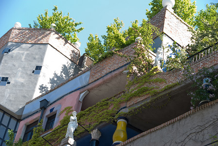Hundertwasser House 立面 - 维也纳