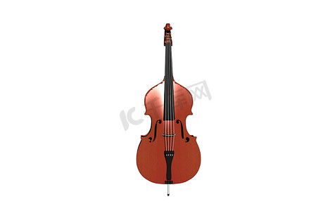 低音提琴作为制作音乐的乐器