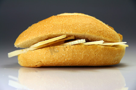 三明治西班牙典型面包加奶酪