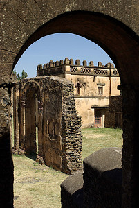 法锥摄影照片_在埃塞俄比亚的城堡