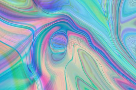 抽象织地不很细呈虹彩多彩多姿的液体背景