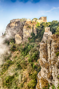 维纳斯ktv摄影照片_查看西西里岛埃里切的维纳斯中世纪城堡