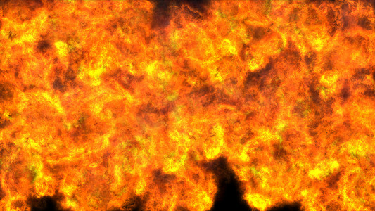 火抽象火焰背景爆炸