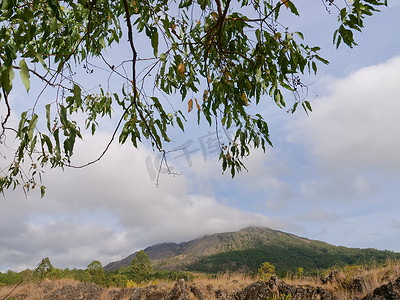 巴图尔火山，巴厘岛，印度尼西亚。