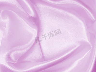 光滑优雅的淡紫色丝绸或缎子作为婚礼背景