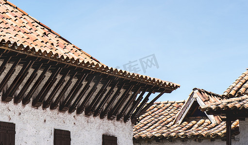 哥伦比亚的传统殖民地屋顶