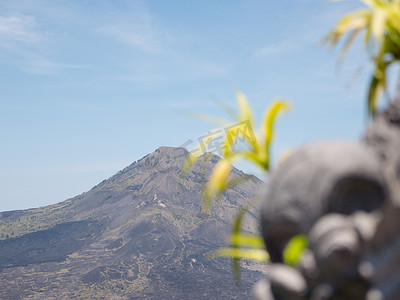 巴图尔火山，巴厘岛，印度尼西亚。