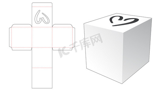 包装盒模切模板