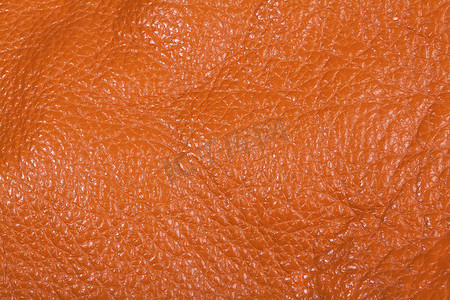 橙色皮革纹理背景