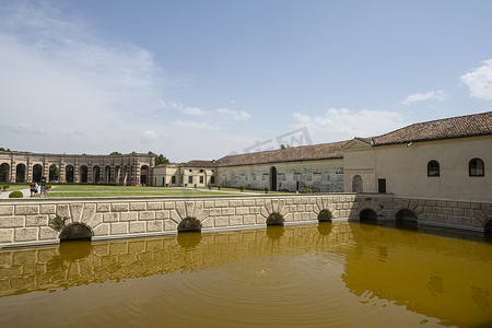 意大利曼图亚的 Te 宫殿
