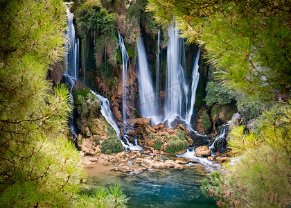 Kravice 瀑布，波斯尼亚和黑塞哥维那，欧洲