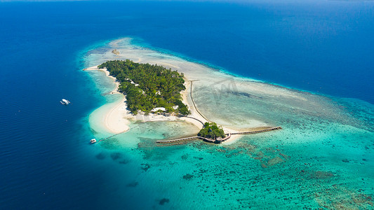Little Liguid 岛，菲律宾，棉兰老岛。