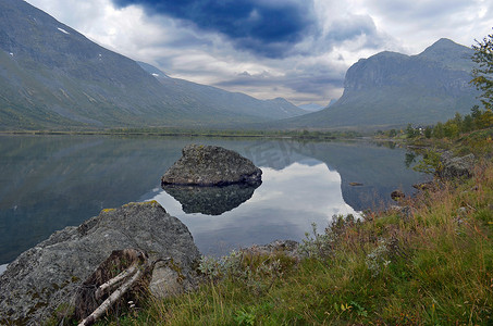 初秋在挪威山区，Jotunheimen