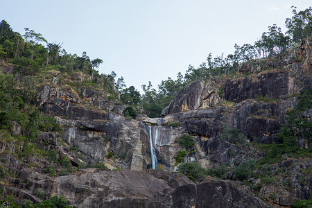 澳大利亚昆士兰州的 Jourama 瀑布