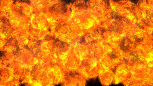 火抽象火焰背景爆炸
