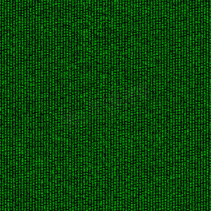 绿色数字矩阵背景