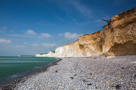 海洋矿产摄影照片_七姐妹——英国著名的海岸