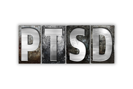 PTSD 概念隔离金属凸版类型