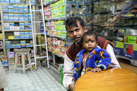 印度西孟加拉邦 Baruipur 的鞋店