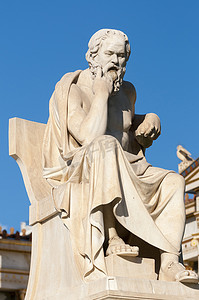经典雕像苏格拉底