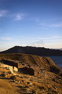 玻利维亚的的喀喀湖 Isla del Sol（太阳岛）上的 Chinkana 遗址