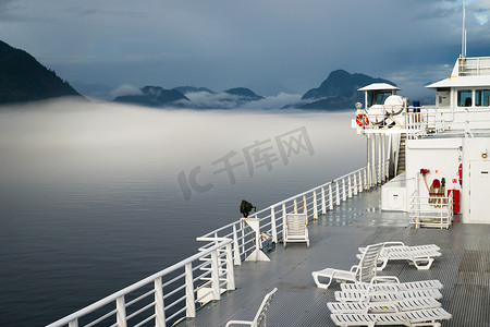 Sun Deck Cruise Ferry Boat Inside Passage 加拿大水域