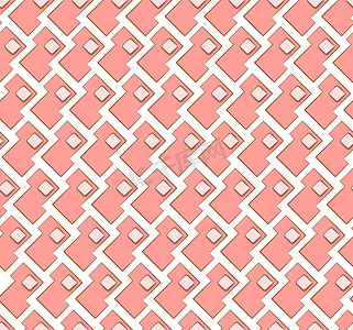纺织几何图案粉红色