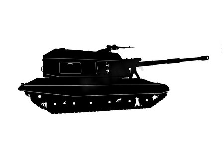前景中的坦克
