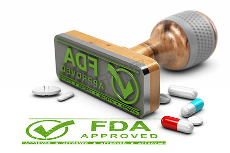 合规文化宣传摄影照片_FDA 批准的药物