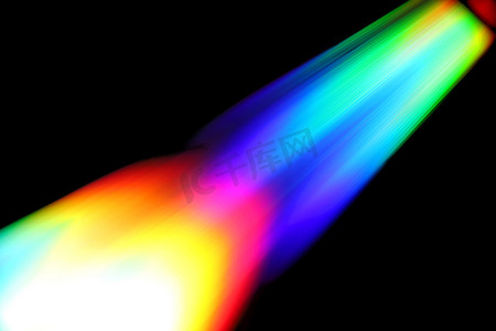 彩虹抽象火箭发射